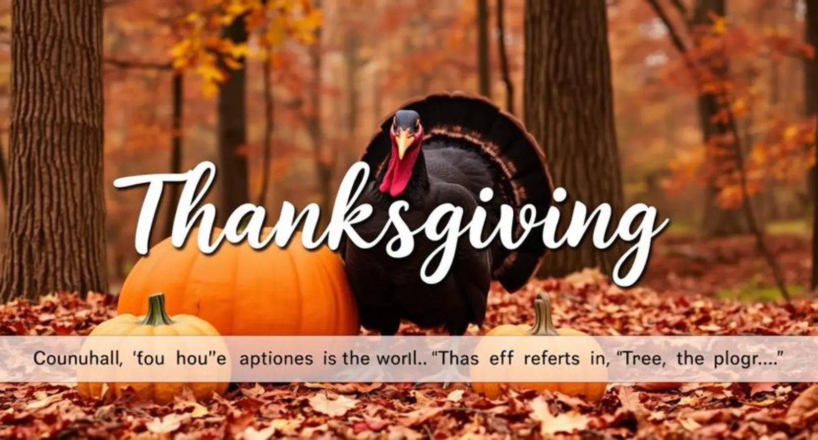 thanksgiving bible verses